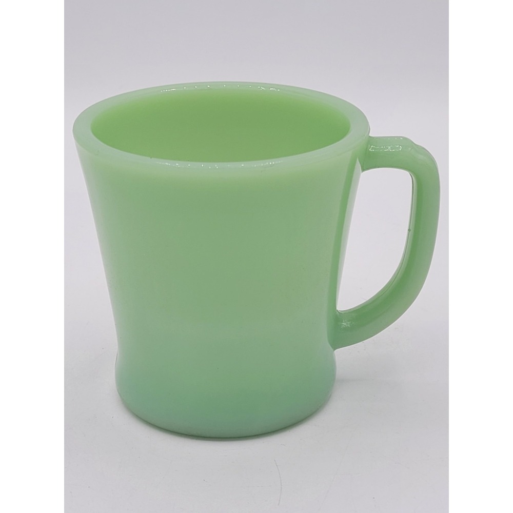 Single Vintage Fire King Jadeite Coffee Mug D Handle - Picture 4 of 6